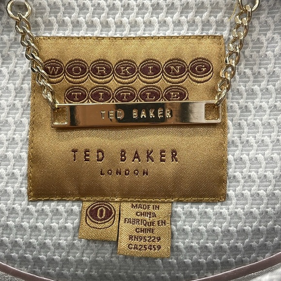 Ted Baker Working Title Grey Blazer - Picture 9 of 12